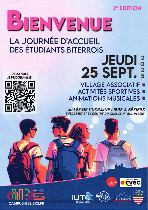 affiche Journée Accueil étudiants SI 2025