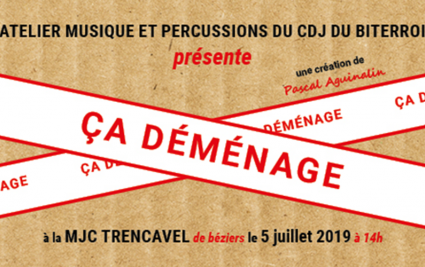 Présentation du spectacle de l'atelier Musique et Percussions du Centre de Jour du Biterrois