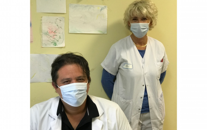 Dr Cerrato et Katia Verges