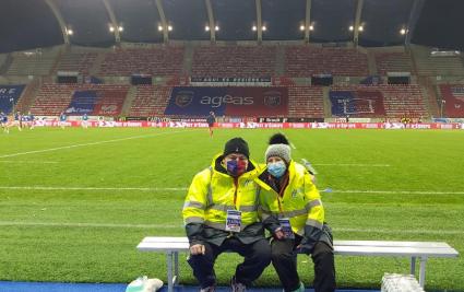 Notre équipe d'urgentistes fidèle au poste pour la sécurisation sanitaire des matchs de l'ASBH à Raoul Barrière