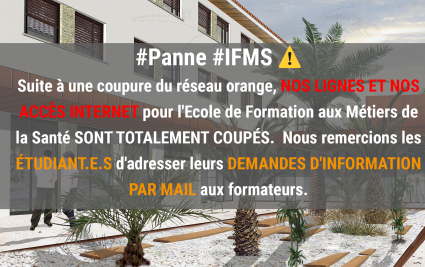 Panne à l'IFMS