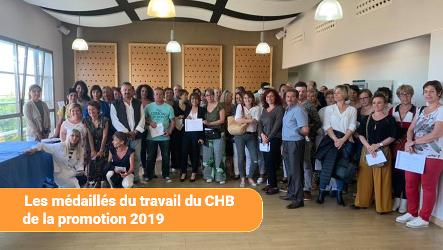 Médaillés du travail promotion 2019