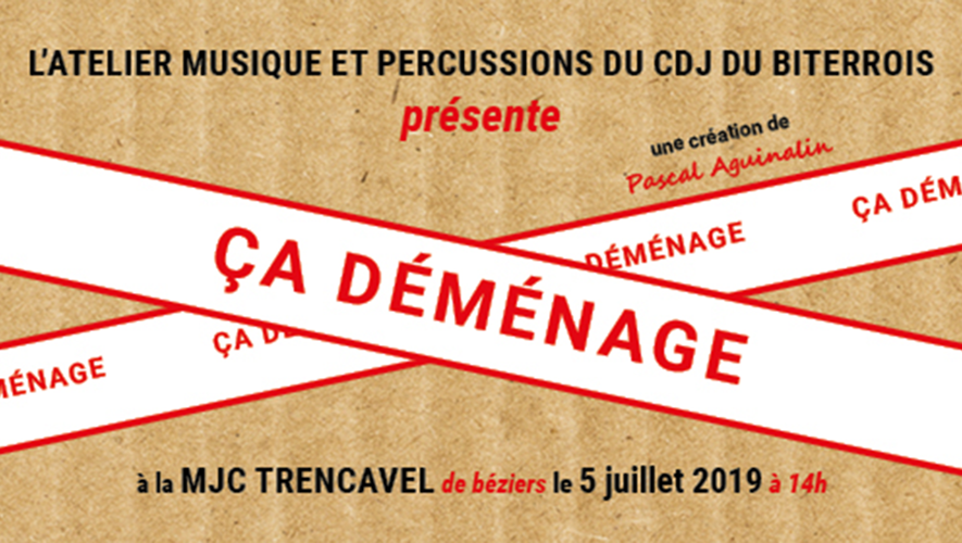 Présentation du spectacle de l'atelier Musique et Percussions du Centre de Jour du Biterrois