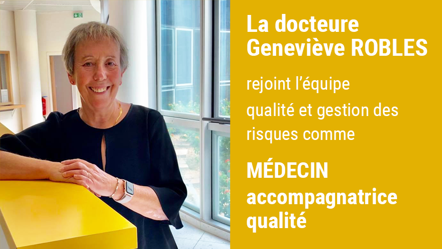 La docteure Geneviève Roblès est médecin accompagnatrice qualité au CH de Béziers