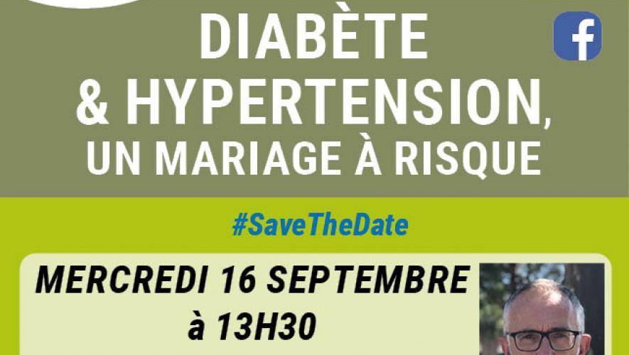 Diabète et hypertension, un mariage à risque : Facebook Live avec le Dr Andrieu, endocrinologue