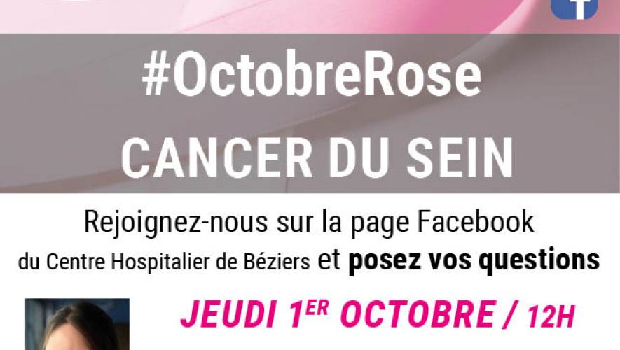 octobre rose FB live Dr Lasch