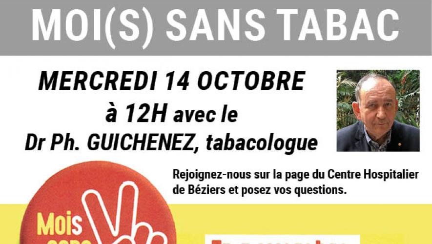 Mois sans tabac - Live Dr Guichenez