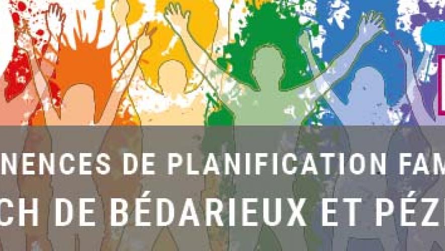 Bandeau d'annonce des permamences délocalisées sur Pézenas et Bédarieux pour le CPEF