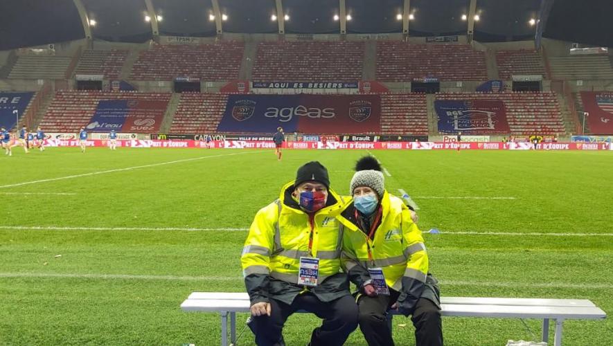 Notre équipe d'urgentistes fidèle au poste pour la sécurisation sanitaire des matchs de l'ASBH à Raoul Barrière