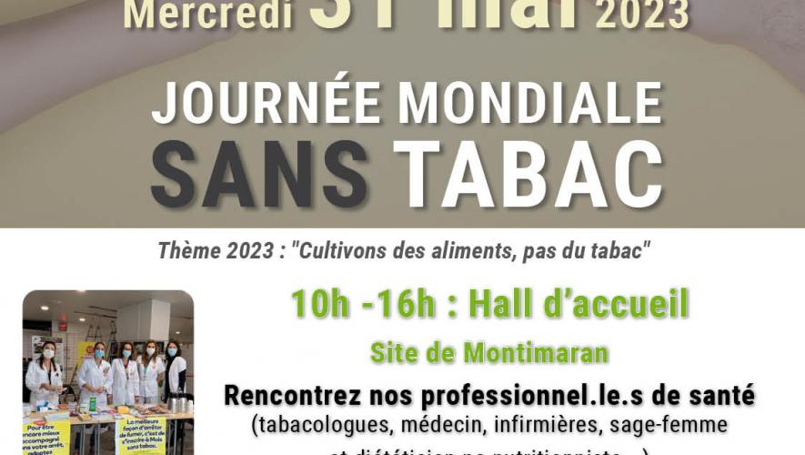 Affiche journée mondiale sans tabac