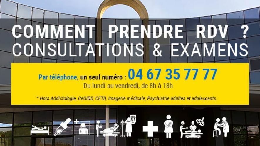 Comment prendre RDV en consultation