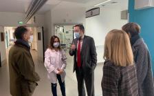 Visite de Monsieur le Maire de Béziers et de Madame la Députée aux urgences